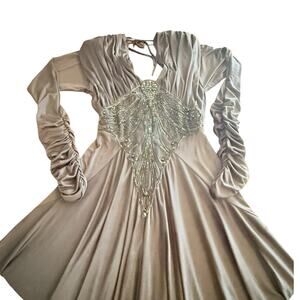 Vintage Black Dress Wednesday Adams Vibes Women's Size Small